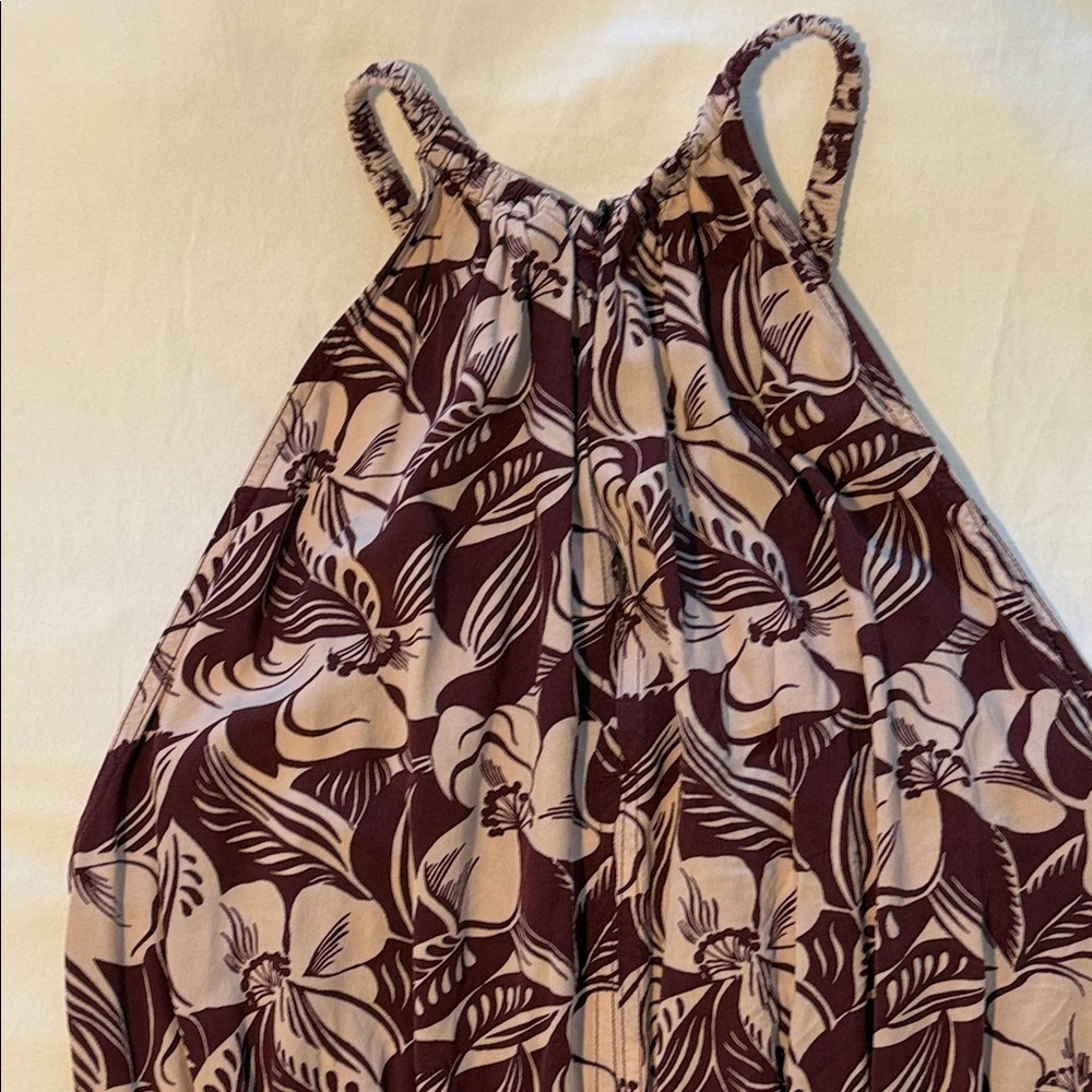 GAP Floral Halter Romper Size Large - Picture 7 of 9